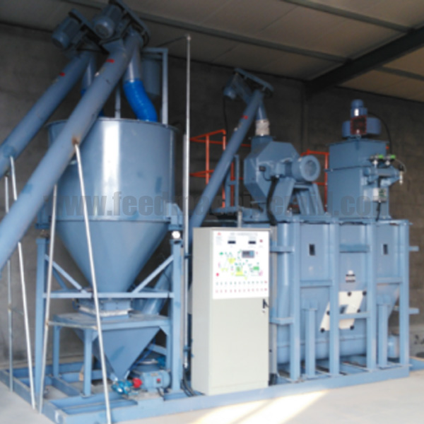 Automatic feed mill plant 