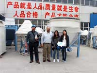 Algeria customers visited our factory !